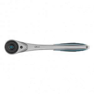 Набор торцевых головок, трещотка 120 зубьев, 3/8", CrV, 12 предметов Gross
