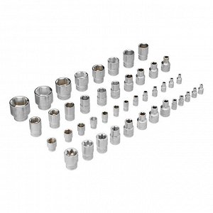 Набор инструментов, 1/4", 1/2", CrV, 120 зубьев, 109 предметов Gross