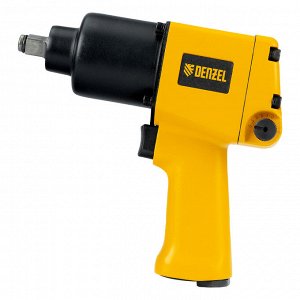 Ударный пневмогайковерт IW860+набор головок, 1/2", 7000 об/мин, 868 Нм Denzel