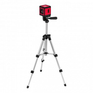 Лазерный уровень XQB RED Pro SET, 10 м, красный луч, батарейки, штатив MTX