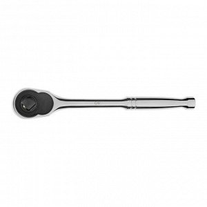 Ключ-трещотка 1/2", CrV, 120 зубьев, цельнометаллический, хром Gross