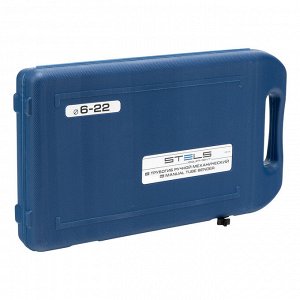 Трубогиб арбалетный, башмаки 1/4"-7/8", в пластиковом кейсе STELS