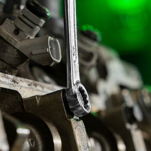 Набор ключей комбинированных, 6-22 мм, CrV, 12 шт Сибртех