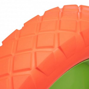 Колесо полиуретановое 4.80/4-8, длина оси 80 мм, подшипник 20 мм Сибртех