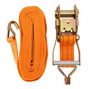 Ремень багажный с крюками 0.05 х 10 м, храповой механизм Stels
