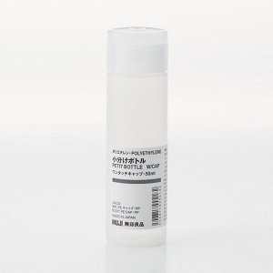 MUJI Travel Bottle with One-Touch Cap 50ml – мягкий дозатор с крышкой-клапаном