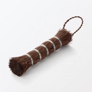 MUJI Shuro Palm Fiber Stick Brush Small - щетка из волокон пальмы шуро, малая