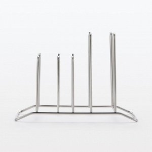 MUJI Stainless Steel Kitchen Stand – подставка для посуды и крышек
