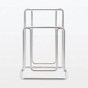 MUJI Stainless Steel Kitchen Stand – подставка для посуды и крышек
