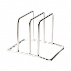 MUJI Stainless Steel Double Cutting Board Stand – подставка для разделочных досок
