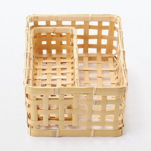 MUJI Bamboo Woven Basket - плетёная корзина из бамбука