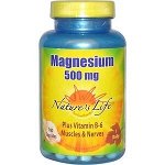 Nature&#039;s Life, Magnesium (Магний), 500 мг, 100 капсул