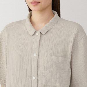 MUJI Gauze Sleeve Pajama – женская пижама из органического хлопка