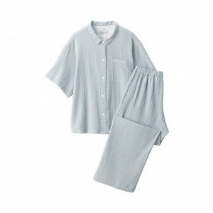 MUJI Gauze Sleeve Pajama – женская пижама из органического хлопка