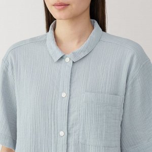 MUJI Gauze Sleeve Pajama – женская пижама из органического хлопка