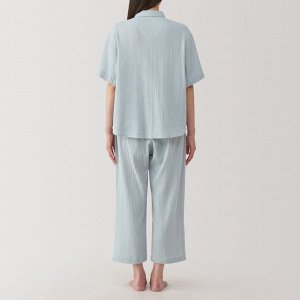 MUJI Gauze Sleeve Pajama – женская пижама из органического хлопка