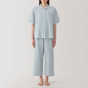 MUJI Gauze Sleeve Pajama – женская пижама из органического хлопка