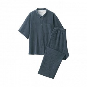 MUJI Gauze Sleeve Pajama – женская пижама из органического хлопка