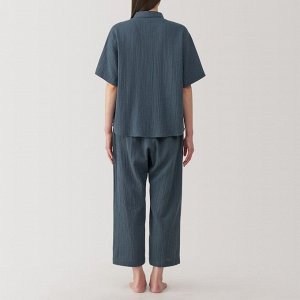 MUJI Gauze Sleeve Pajama – женская пижама из органического хлопка