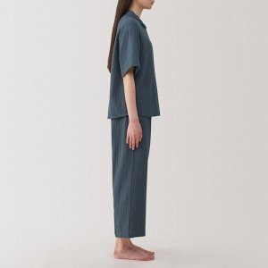 MUJI Gauze Sleeve Pajama – женская пижама из органического хлопка
