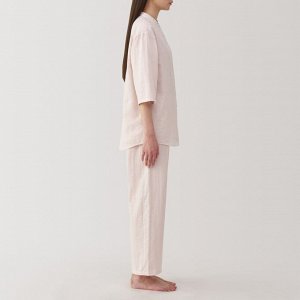 MUJI Light Gauze 3/4-Sleeve Pajama – женская пижама из тонкой двухслойной марли