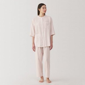 MUJI Light Gauze 3/4-Sleeve Pajama – женская пижама из тонкой двухслойной марли