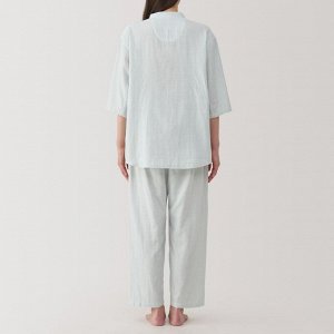 MUJI Light Gauze 3/4-Sleeve Pajama – женская пижама из тонкой двухслойной марли