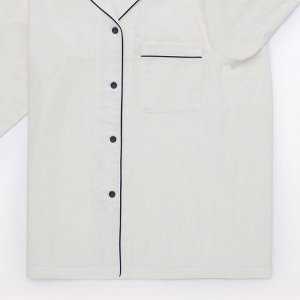 MUJI Double Gauze Long-Sleeve Pajama – женская пижама из двухслойной марли с длинным рукавом
