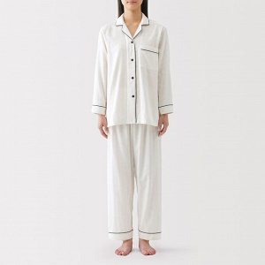 MUJI Double Gauze Long-Sleeve Pajama – женская пижама из двухслойной марли с длинным рукавом