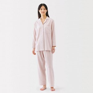 MUJI Double Gauze Long-Sleeve Pajama – женская пижама из двухслойной марли с длинным рукавом