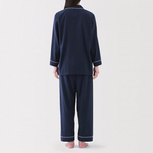 MUJI Double Gauze Long-Sleeve Pajama – женская пижама из двухслойной марли с длинным рукавом