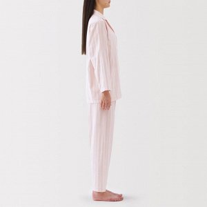 MUJI Double Gauze Long-Sleeve Pajama – женская пижама из двухслойной марли с длинным рукавом
