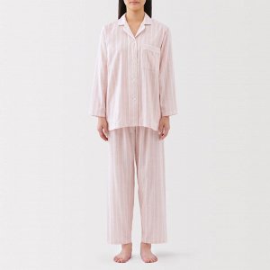 MUJI Double Gauze Long-Sleeve Pajama – женская пижама из двухслойной марли с длинным рукавом