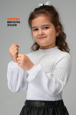 Блузка для девочки с длинным рукавом
