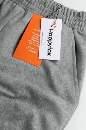 Брюки палаццо из футера двухнитки для девочки Happyfox