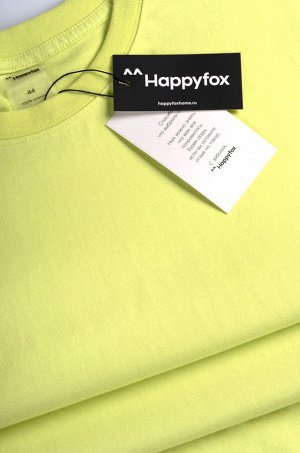 Женская футболка оверсайз Happyfox