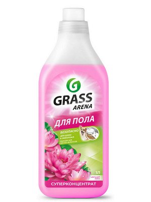 Средство для мытья пола с полирующим эффектом Arena Цветущий лотос 1л