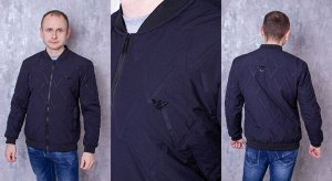 Куртка Мужская 12001 "20209 - Армани" Темно-Синяя
