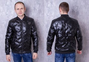 Куртка Мужская 12001 "Бомбер РР" Черная