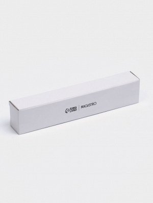 Набор столовых ложек Magistro Flow, 20.7 см, 6 шт., толщина 3 мм, нержавеющая сталь, серебристый