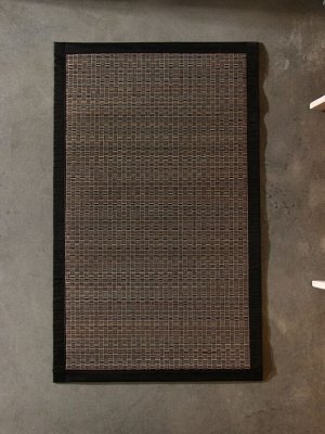 Коврик плетёный из сиграса, 100x60x0.7 см