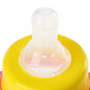 Подарочный детский набор «Малышка»: бутылочки для кормления 150 и 250 мл, приталенные, от 0 мес., цвет розовый
