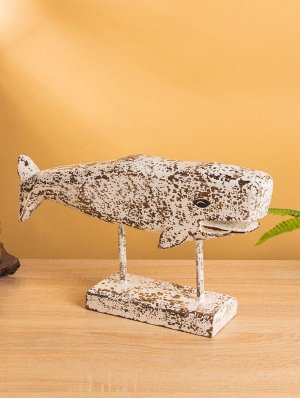 Сувенир на подставке «Кашалот», 40x10x23 см, дерево