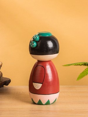 Деревянная кукла кокеши «Кэтсуми», 9x9x21 см