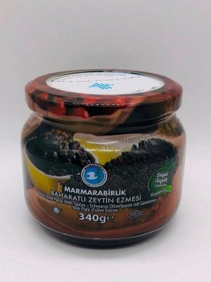Оливковая паста Мармарабирлик (с приправами) 340 гр