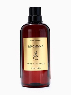 Набор диффузор ароматический "Aromame", белый чай, 500 мл, прямоугольная банка