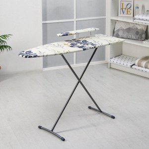 Доска гладильная Nika «Лина 1», 112x34,5 см, два положения высоты 70,80 см, микс