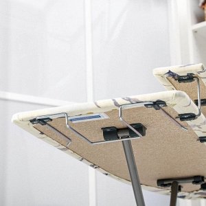 Доска гладильная Nika «Лина 1», 112x34,5 см, два положения высоты 70,80 см, микс