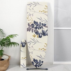 Доска гладильная Nika «Лина 1», 112x34,5 см, два положения высоты 70,80 см, микс