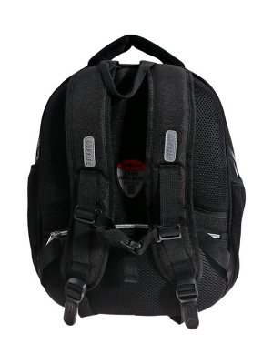 Рюкзак каркасный 38х29х17 см, deVENTE Choice Lite 17L Speed Zone, + брелок, для мальчика